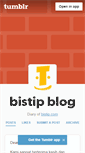 Mobile Screenshot of blog.bistip.com